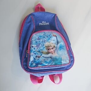 Disney Frozen Blue and Pink Backpack